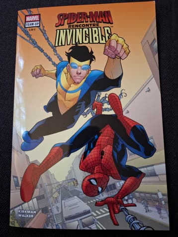 Nieuw Franstalig stripboek: Spider-Man Rencontre Invincible