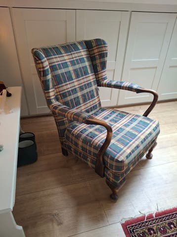 Jaren 60 retro, vintage fauteuil