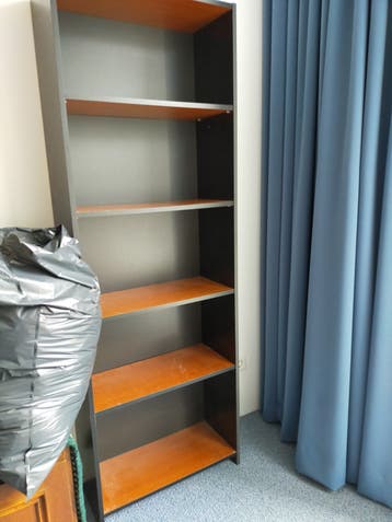 Houten Boekenkast met 5 Planken - Gebruikt