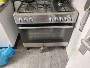 Wibgo Vrijstaand Gasfornuis met Oven - 5 Pitten