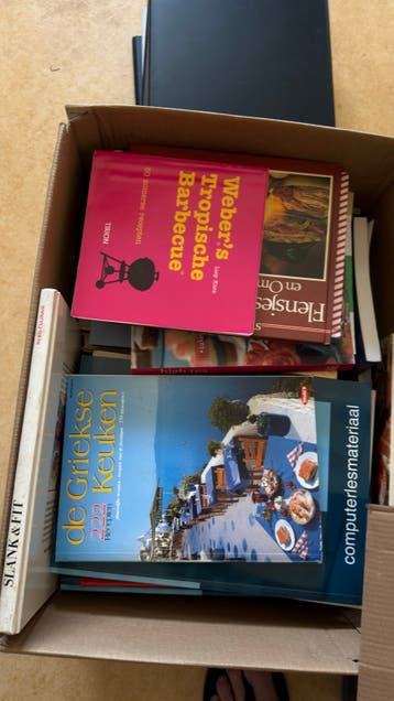 Gratis Diverse kook, reis en natuur boeken.