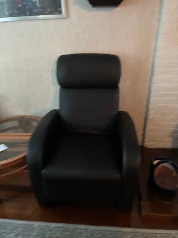 Gratis zwarte fauteuil