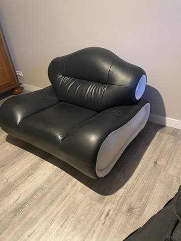 Moderne Zwarte Fauteuil - Comfortabel en Stijlvol