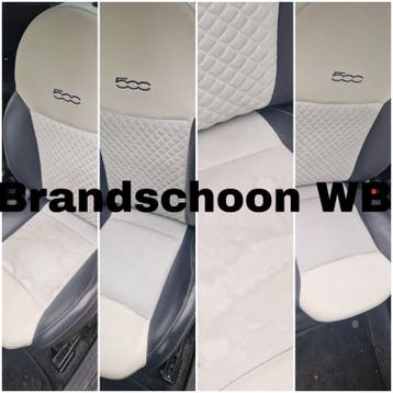 Auto stoelen reinigen op locatie