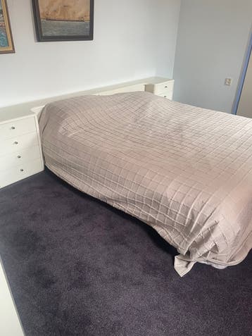 2 persoonsbed met beweegbaar late bodem handmatig
