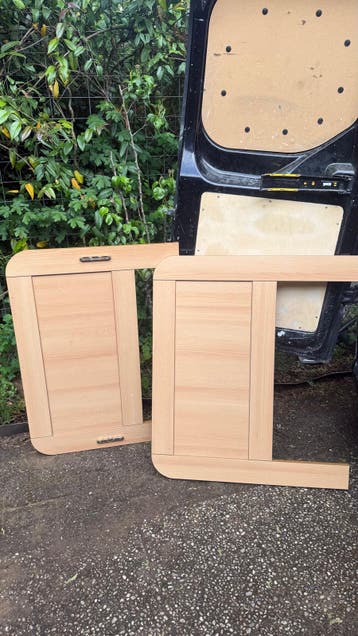 Houten bed