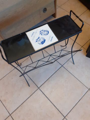 Vintage krantenrekje Gratis