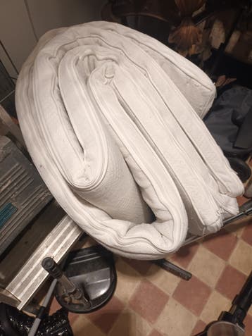 Topper matras 160x200  5cm dik