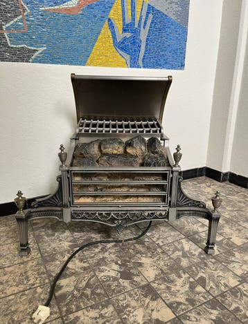 Vintage elektrische belling kachel gratis