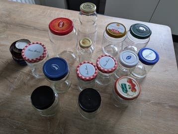 Gratis Jars / Glazen Potten