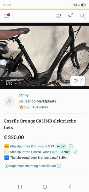 Gestolen fiets  kijk uit