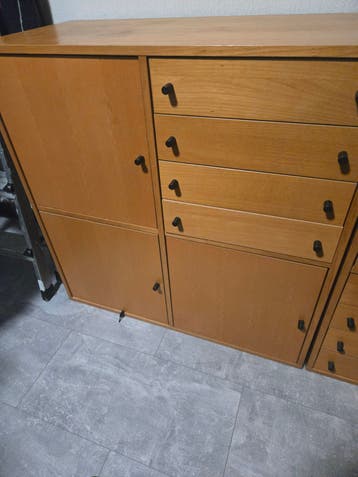 2 Ikea ladekasten met deuren gratis op te halen