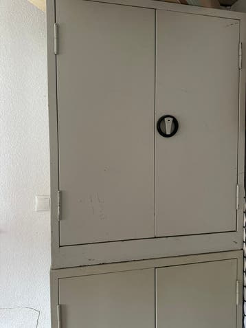 2x Archiefkast / lockerkast - gratis af te halen
