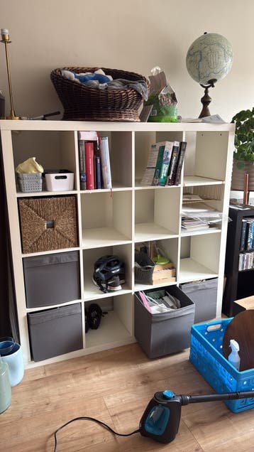 IKEA Kallax kast 4x4 vakken - Wit