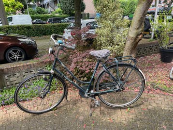Oude gazelle fiets
