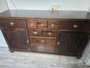 IKEA Markör dressoir van massief hout