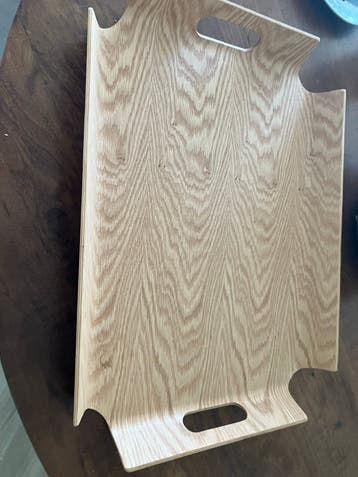Houten dienblad 54 x 39 cm