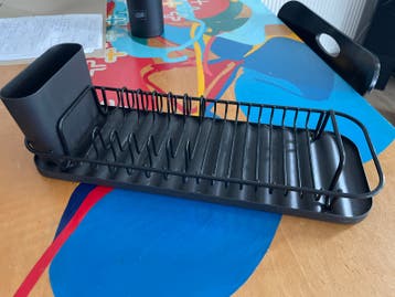 Gratis: Klein IKEA afdruiprek met bestekhouder
