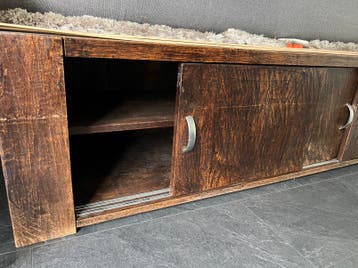 Massief hout tv meubel