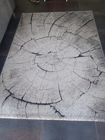 Modern Vloerkleed met Boomstam Design