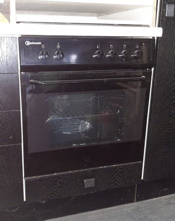 Inbouw heteluchtoven en kookplaat