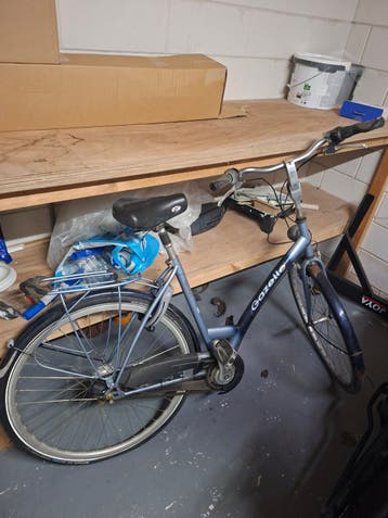Oude Gazelle fiets voor onderdelen of opknapbeurt