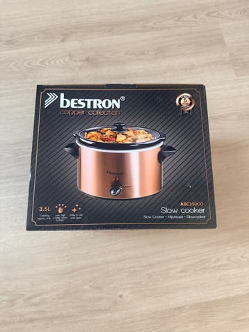 Bestron Slowcooker Copper Collection 3.5L ASC350CO