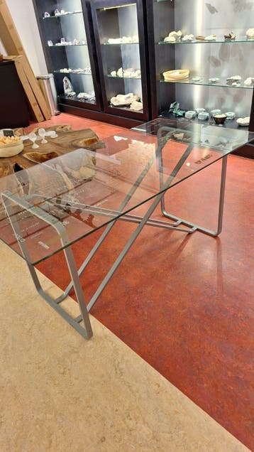 Gratis glazen tafel