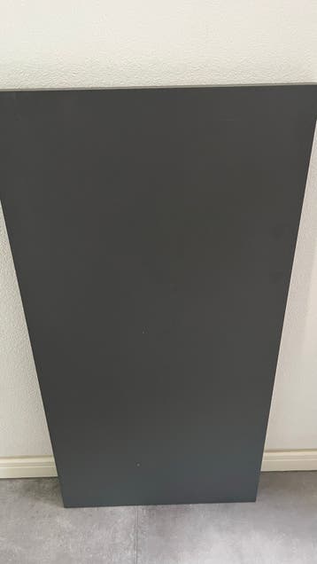 IKEA LAGKAPTEN Tafelblad 120x60 cm - Donkergrijs