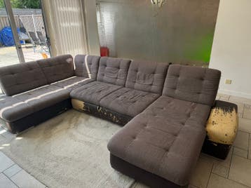 GRATIS hoekbank/slaapbank