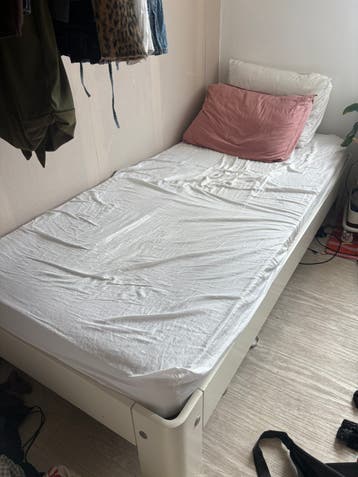Gratis Auping eenpersoonsbed met/zonder matras