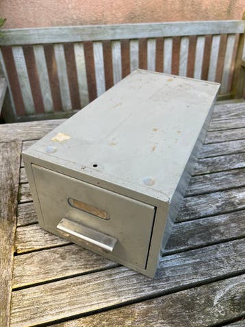 Stalen kaartenbak kantoor - GRATIS afhalen