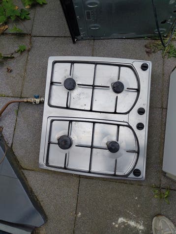 Gratis af te halen: Inbouw gasfornuis met 4 pitten