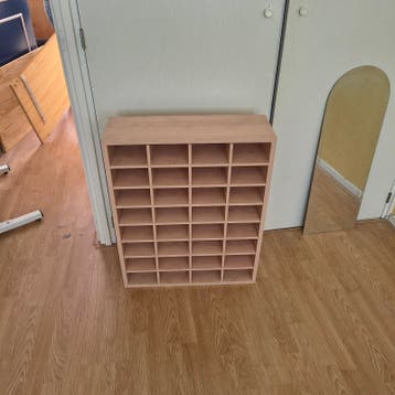 Houten vakkastje