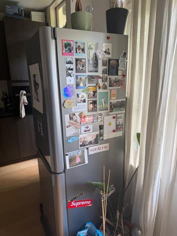 Indesit Koelkast met Aparte Vriezer - Zilver