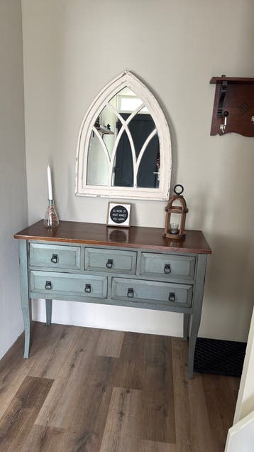 Side table + spiegel