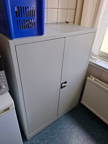 Metalen kast met slot - Ideaal voor veilige opslag