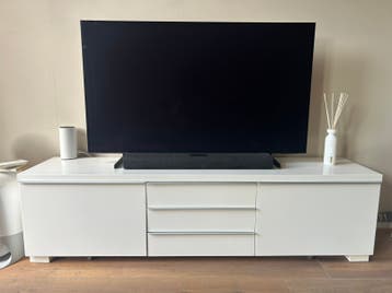 Ikea tv-meubel wit hoogglans