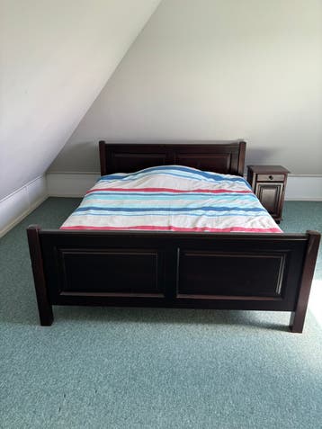 Houten bed 170cm x 215cm