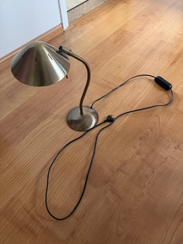 Vintage Messing Bureaulamp - Klassiek Design