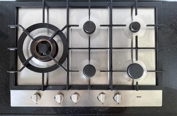 Atag inbouw gaskookplaat
