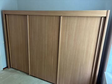 Grote kledingkast met schuifdeuren - 280x200x63 cm