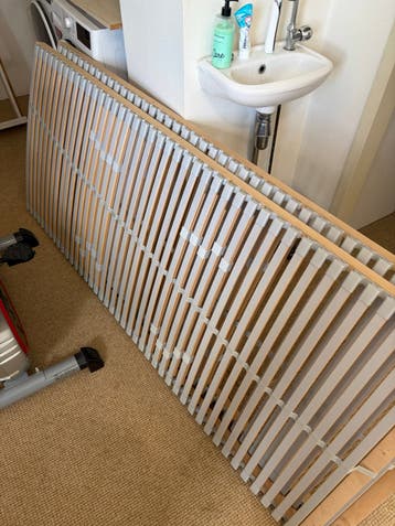 Gratis 2x lattenbodem 80cm x 200cm