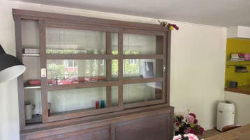 Houten Kabinets of vitrine kast