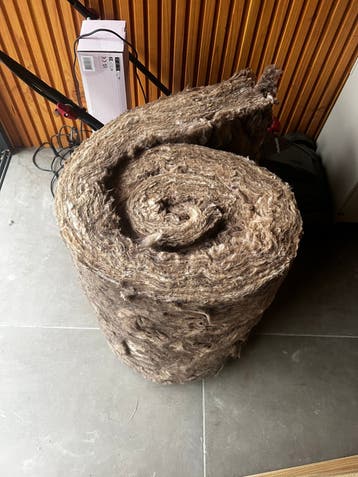 Glaswol 3 meter - naturoll 035 - 140mm