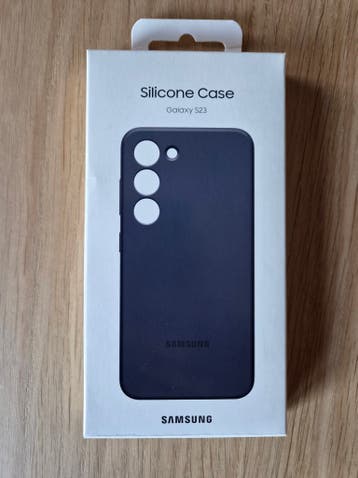 Gratis Samsung Silicone Case Samsung Galaxy S23 (blauw)