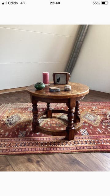 Salontafel rond