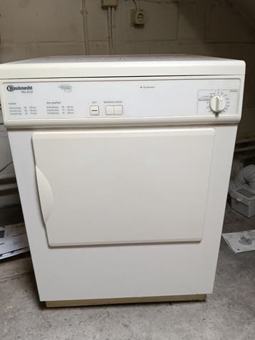 Bauknecht TRA 4120 Luchtafvoer Wasdroger