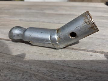 Deel koppeling fietskar (zadelpen?)