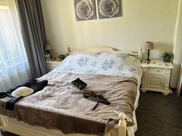 Complete slaapkamer.